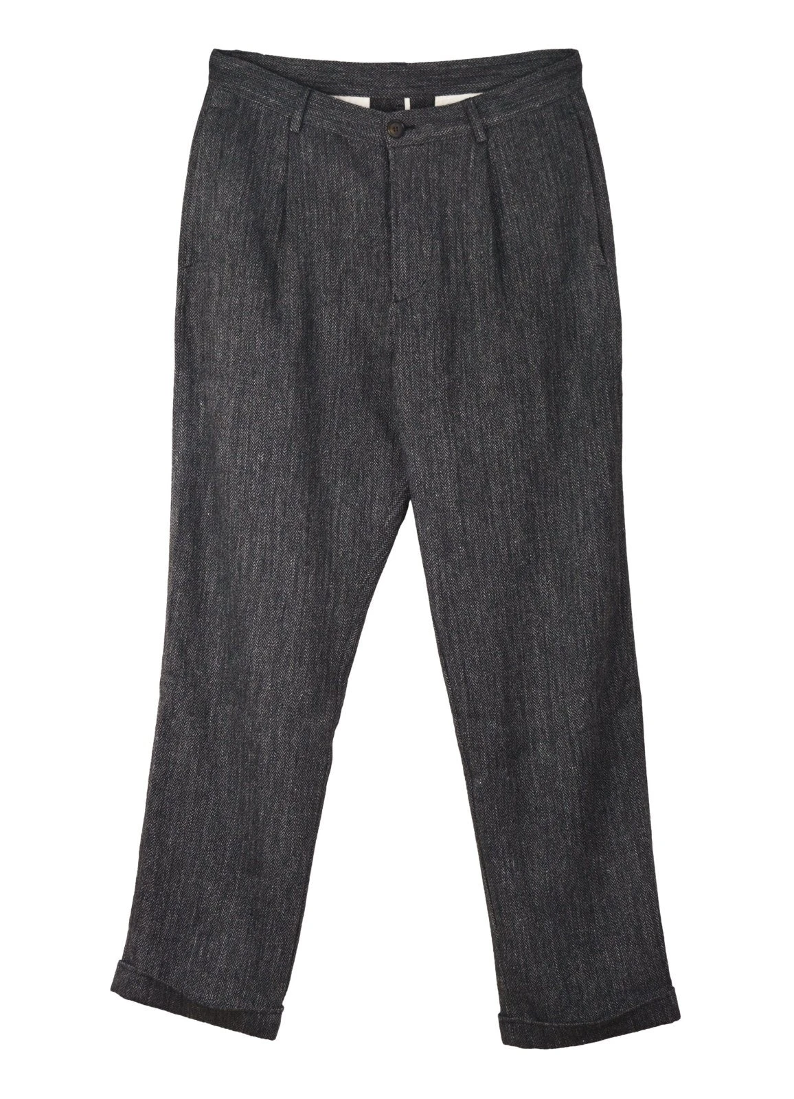 HANSEN GARMENTS MADS | Loose Fit Trousers | Dark Navy 1 HANSEN GARMENTS MADS | Loose Fit Trousers | Dark Navy