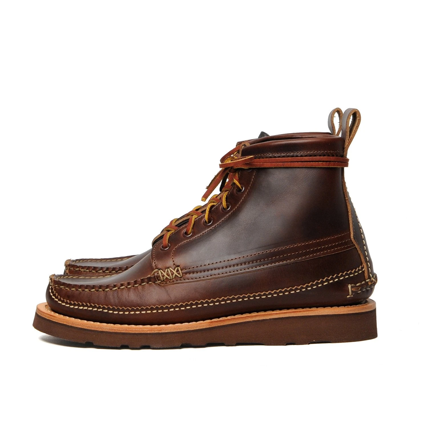 YUKETEN MAINE GUIDE DB | All Handsewn Lace To Toe Boots | G Brown 2 YUKETEN MAINE GUIDE DB | All Handsewn Lace To Toe Boots | G Brown – Bild 2