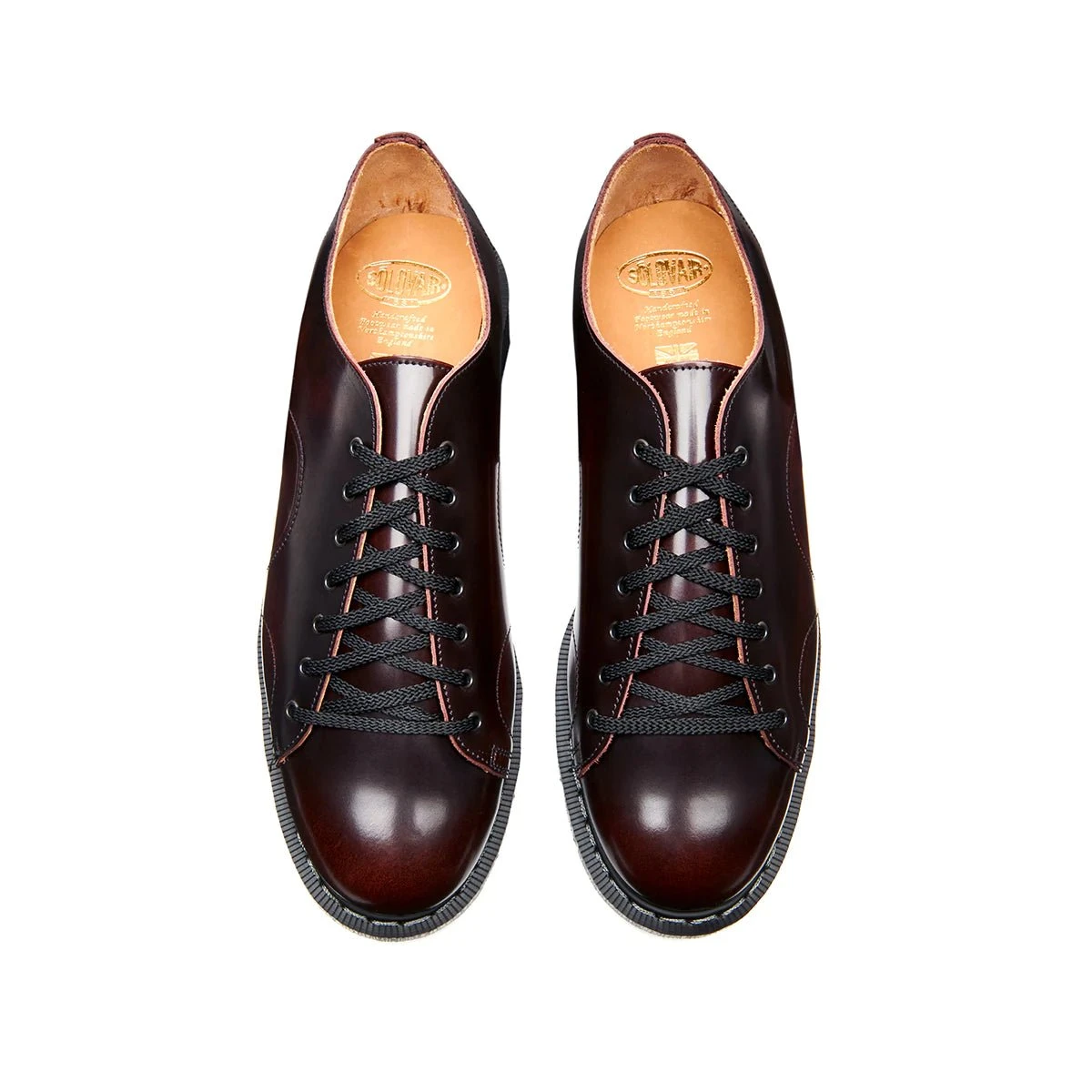 Solovair MONKEY SHOE | 7 Eye | Burgundy Rub-Off 4 Solovair MONKEY SHOE | 7 Eye | Burgundy Rub-Off – Bild 4