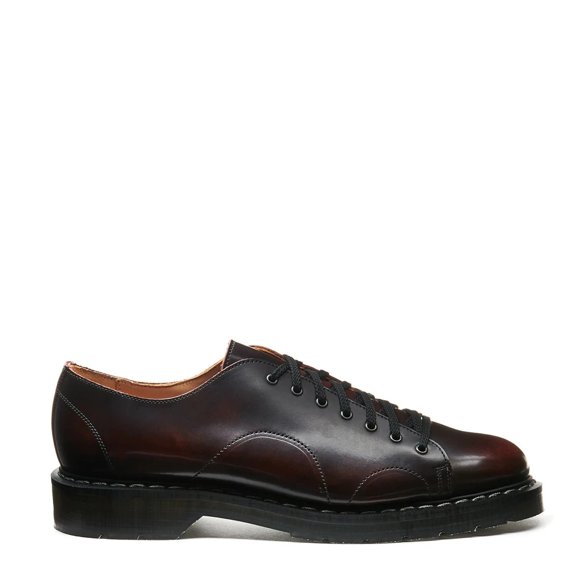 Solovair MONKEY SHOE | 7 Eye | Burgundy Rub-Off 1 Solovair MONKEY SHOE | 7 Eye | Burgundy Rub-Off
