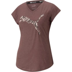 Puma Train Favorite Heather Cat Tee