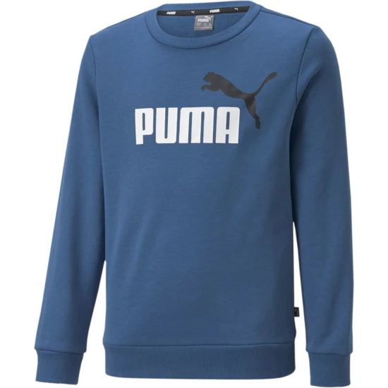 Puma Ess+ 2 Col Big Logo Crew FL B 1 Puma Ess+ 2 Col Big Logo Crew FL B