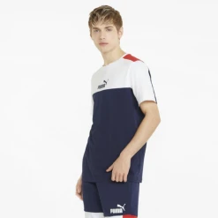 Puma Essential+ Block Tee -PUMA Shop puma 847426 06 3