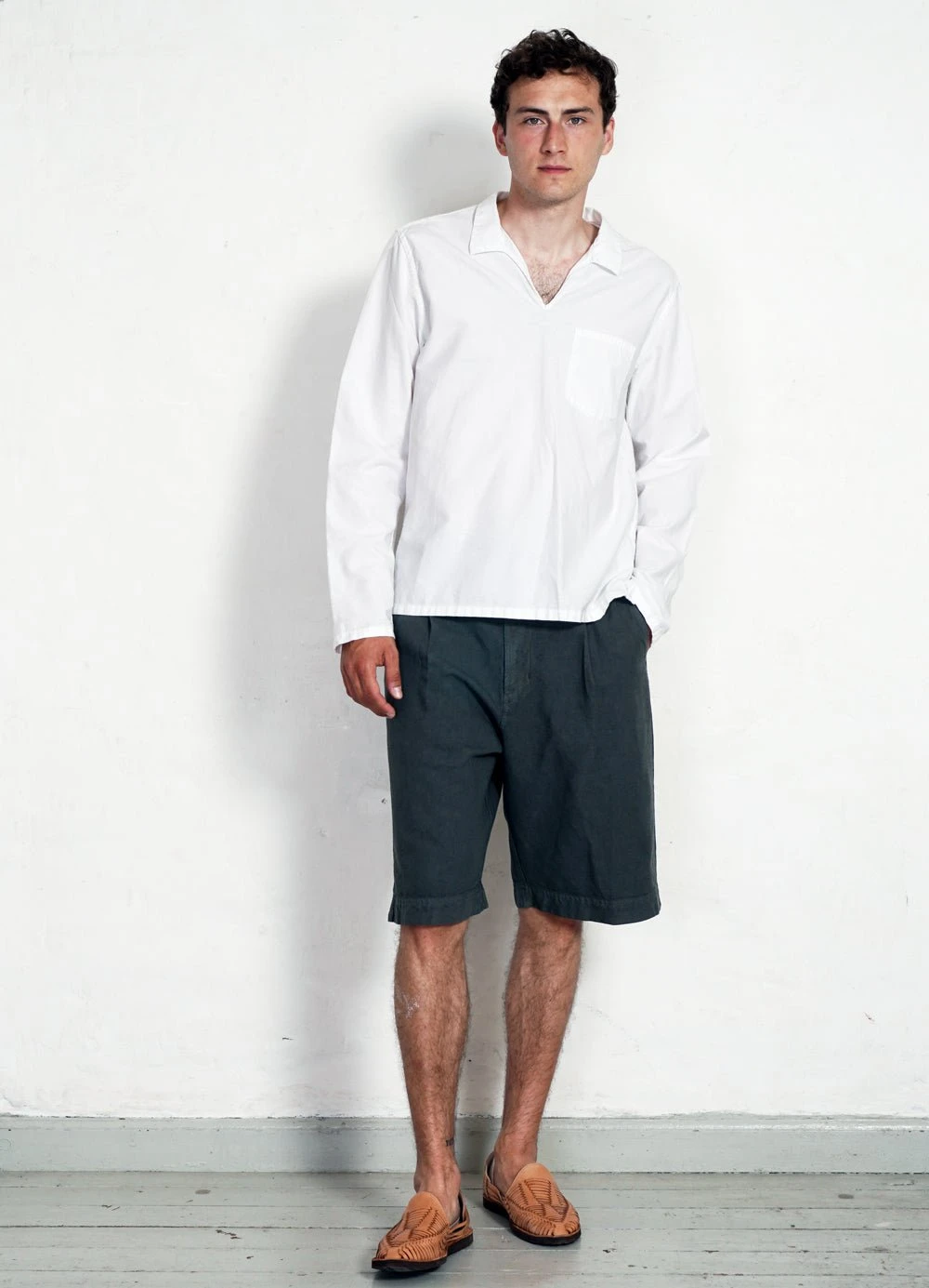HANSEN GARMENTS ROBIN | Super Wide Pleated Shorts | Oxidized 2 HANSEN GARMENTS ROBIN | Super Wide Pleated Shorts | Oxidized – Bild 2