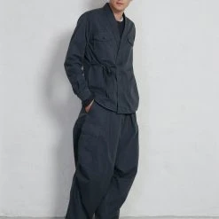 HANSEN GARMENTS BENNY | Super Wide Ballon Trousers | Blue Grey 9 HANSEN GARMENTS BENNY | Super Wide Ballon Trousers | Blue Grey -PUMA Shop ss23 remy benny blue grey 1