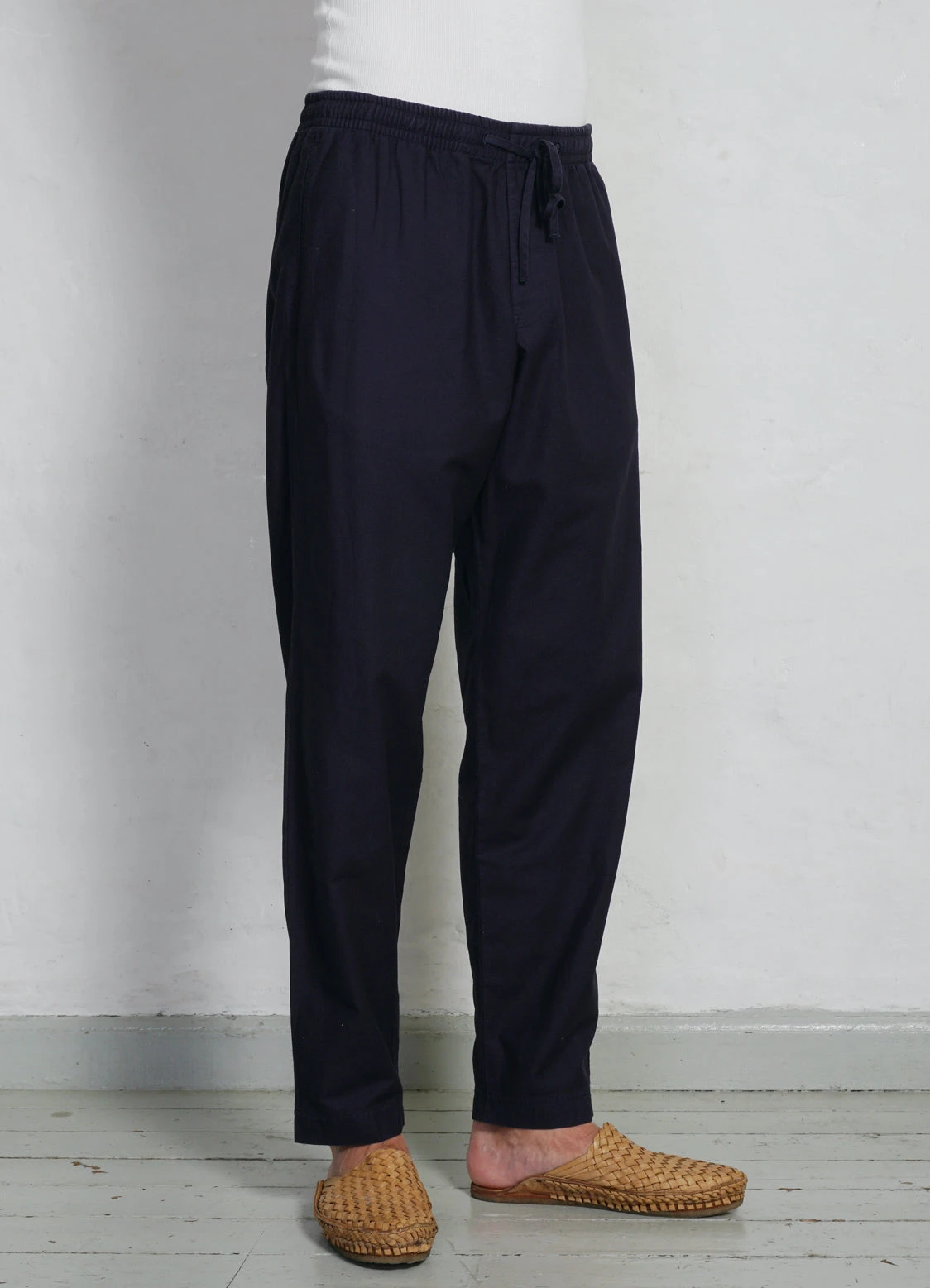 HANSEN GARMENTS JIM | Casual Drawstring Trousers | Blue 3 HANSEN GARMENTS JIM | Casual Drawstring Trousers | Blue – Bild 3