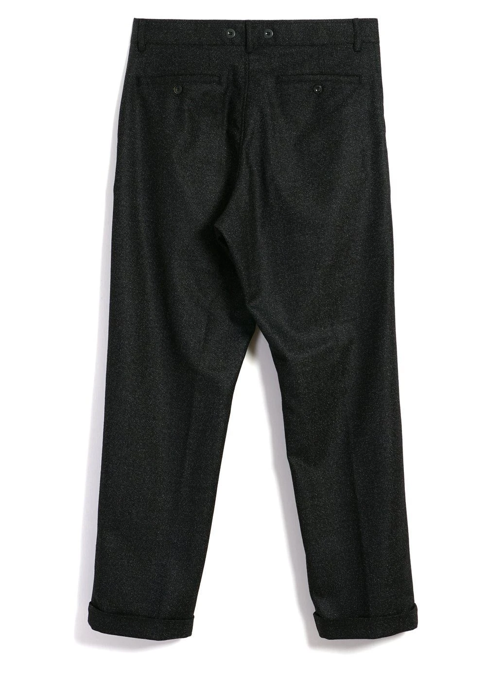 HANSEN GARMENTS SUNE | Pleated Wide Cut Trousers | Black Marble 4 HANSEN GARMENTS SUNE | Pleated Wide Cut Trousers | Black Marble – Bild 4