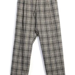 HANSEN GARMENTS SUNE | Pleated Wide Cut Trousers | Check 1