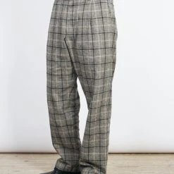 HANSEN GARMENTS SUNE | Pleated Wide Cut Trousers | Check 1 9 HANSEN GARMENTS SUNE | Pleated Wide Cut Trousers | Check 1 -PUMA Shop sune pleated wide cut trousers check 1 673953