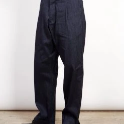 HANSEN GARMENTS SUNE | Pleated Wide Cut Trousers | Navy Melange 8 HANSEN GARMENTS SUNE | Pleated Wide Cut Trousers | Navy Melange -PUMA Shop sune pleated wide cut trousers navy melange 778075