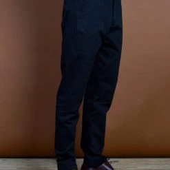HANSEN GARMENTS SVENNING | Slim Fit Trousers | Navy -PUMA Shop svenning slim fit everyday trousers navy hansen garments 186024