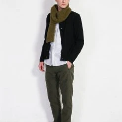 HANSEN GARMENTS SVENNING | Slim Fit Trousers | Dark Green -PUMA Shop svenning slim fit trousers dark green hansen garments 900663