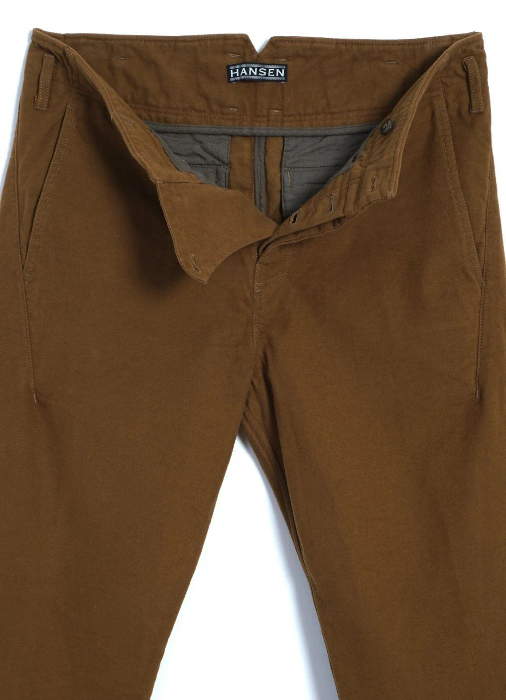 HANSEN GARMENTS SVENNING | Slim Fit Trousers | Turmeric 2 HANSEN GARMENTS SVENNING | Slim Fit Trousers | Turmeric – Bild 2