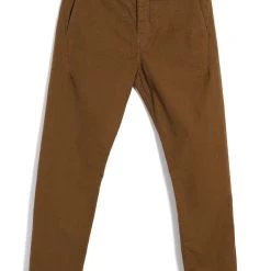 HANSEN GARMENTS SVENNING | Slim Fit Trousers | Turmeric
