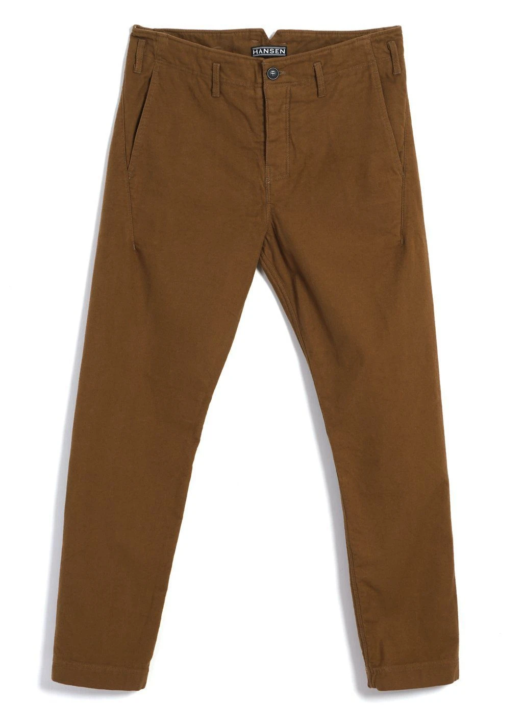 HANSEN GARMENTS SVENNING | Slim Fit Trousers | Turmeric 1 HANSEN GARMENTS SVENNING | Slim Fit Trousers | Turmeric