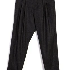 HANSEN GARMENTS SYLVESTER | Double Pleated Trousers | Macchiato