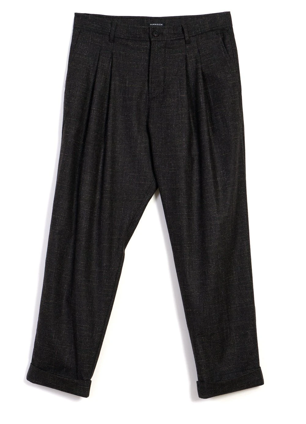 HANSEN GARMENTS SYLVESTER | Double Pleated Trousers | Macchiato 1 HANSEN GARMENTS SYLVESTER | Double Pleated Trousers | Macchiato