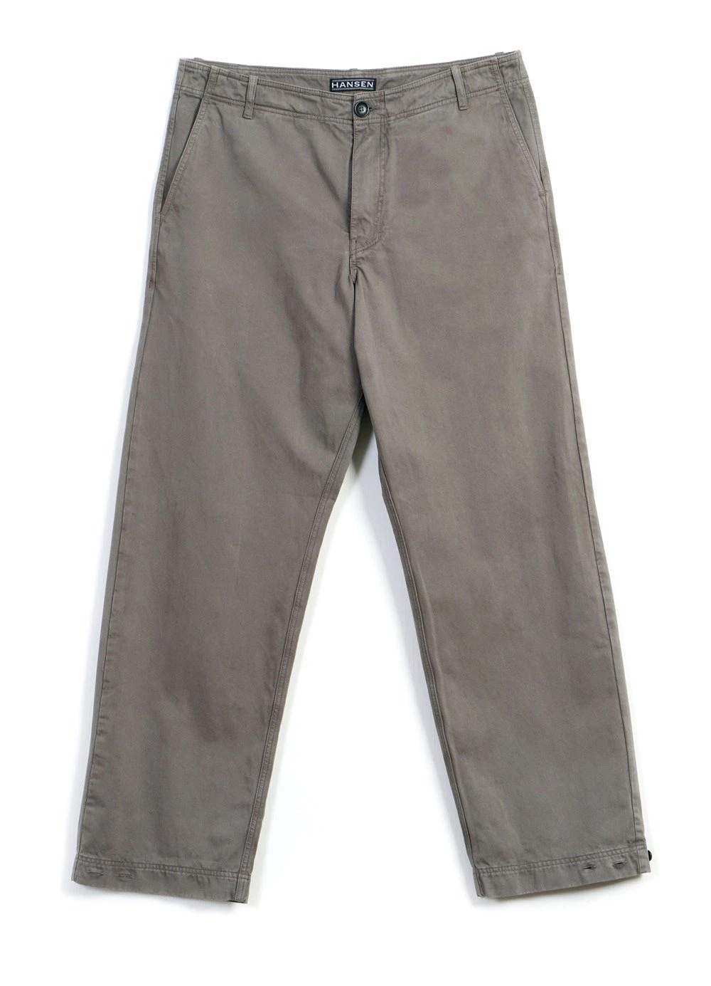 HANSEN GARMENTS TERRY | Casual Dyed Trousers| Sage 1 HANSEN GARMENTS TERRY | Casual Dyed Trousers| Sage
