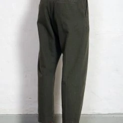 HANSEN GARMENTS TRYGVE | Wide Cut Cropped Trousers | Rosemary -PUMA Shop trousers fit 23 90 6 trygve green 2