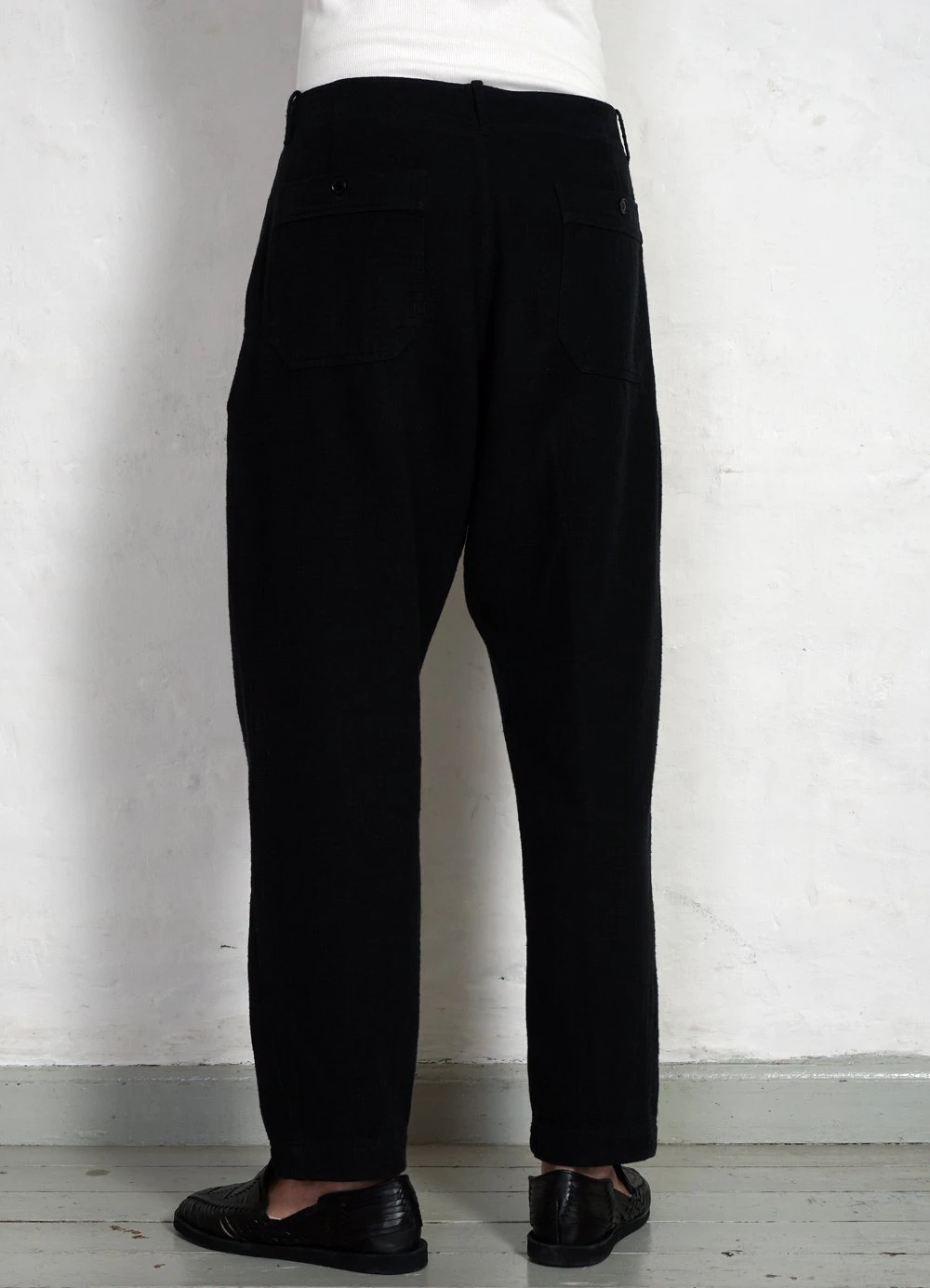 HANSEN GARMENTS TRYGVE | Wide Cut Cropped Trousers | Black 6 HANSEN GARMENTS TRYGVE | Wide Cut Cropped Trousers | Black – Bild 6