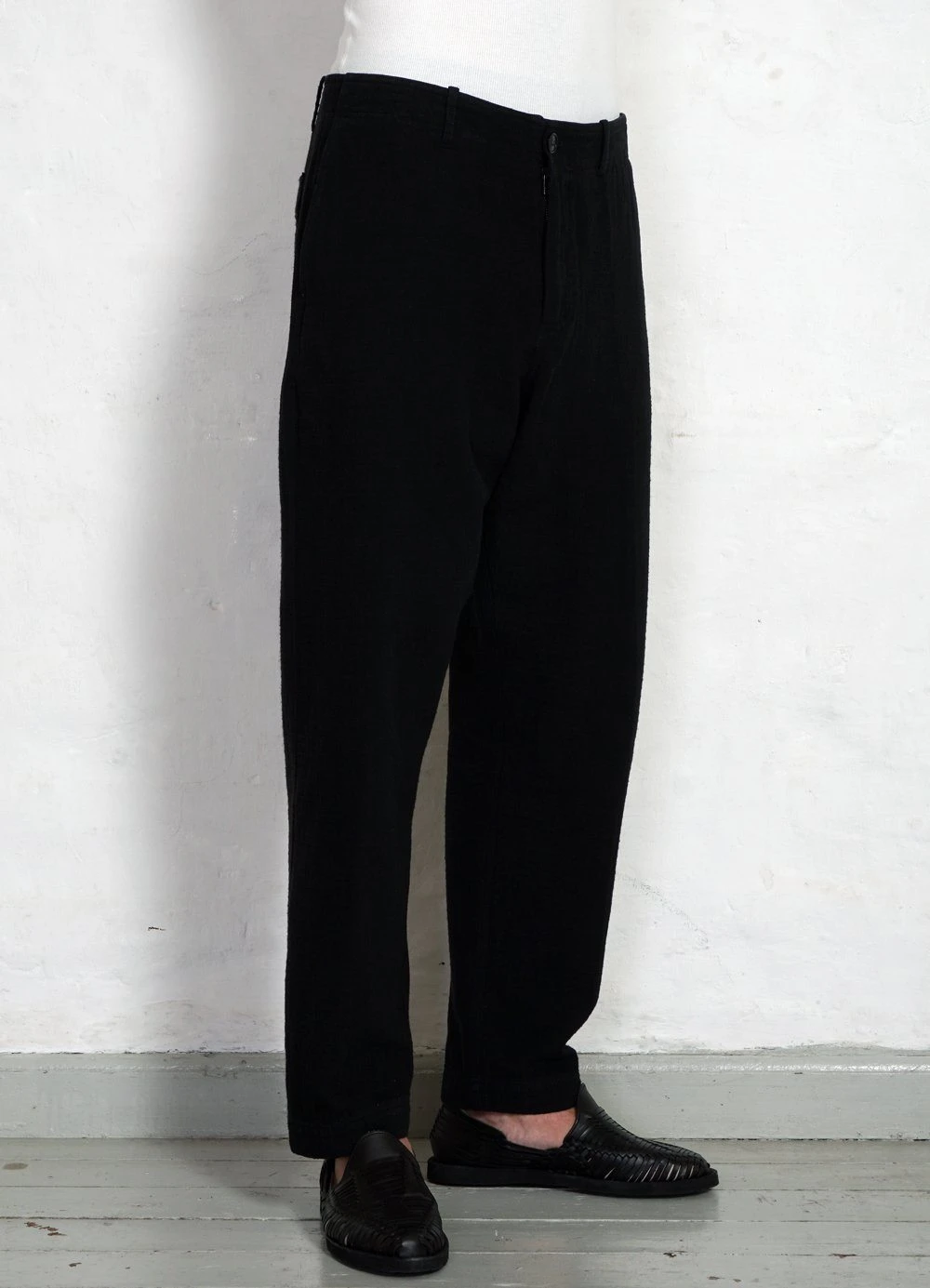 HANSEN GARMENTS TRYGVE | Wide Cut Cropped Trousers | Black 5 HANSEN GARMENTS TRYGVE | Wide Cut Cropped Trousers | Black – Bild 5