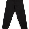 HANSEN GARMENTS TRYGVE | Wide Cut Cropped Trousers | Black