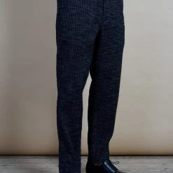 HANSEN GARMENTS TRYGVE | Wide Cut Cropped Trousers | Black Hemp -PUMA Shop trygve wide cut cropped trousers black hemp hansen garments 476876