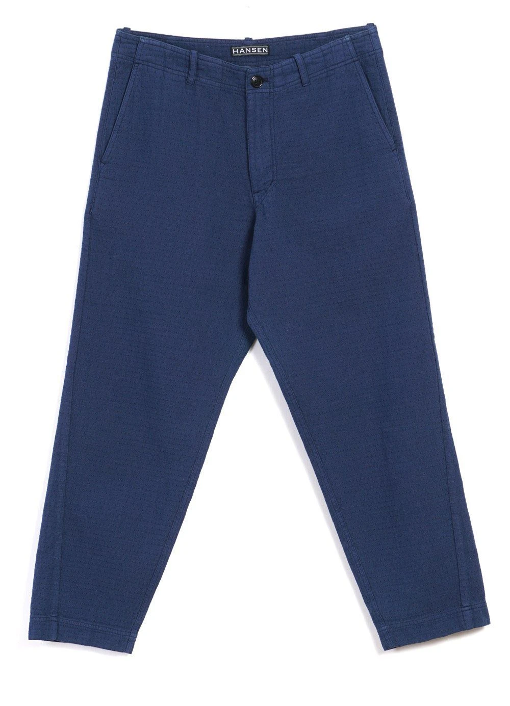 HANSEN GARMENTS TRYGVE | Wide Cut Cropped Trousers | Blue 3 HANSEN GARMENTS TRYGVE | Wide Cut Cropped Trousers | Blue – Bild 3