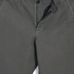 HANSEN GARMENTS TRYGVE | Wide Cut Cropped Trousers | Green Grey -PUMA Shop trygve wide cut cropped trousers green grey hansen garments 801296