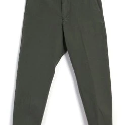 HANSEN GARMENTS TRYGVE | Wide Cut Cropped Trousers | Rosemary