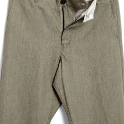 HANSEN GARMENTS TRYGVE | Wide Cut Cropped Trousers | Safari -PUMA Shop trygve wide cut cropped trousers safari hansen garments 305153