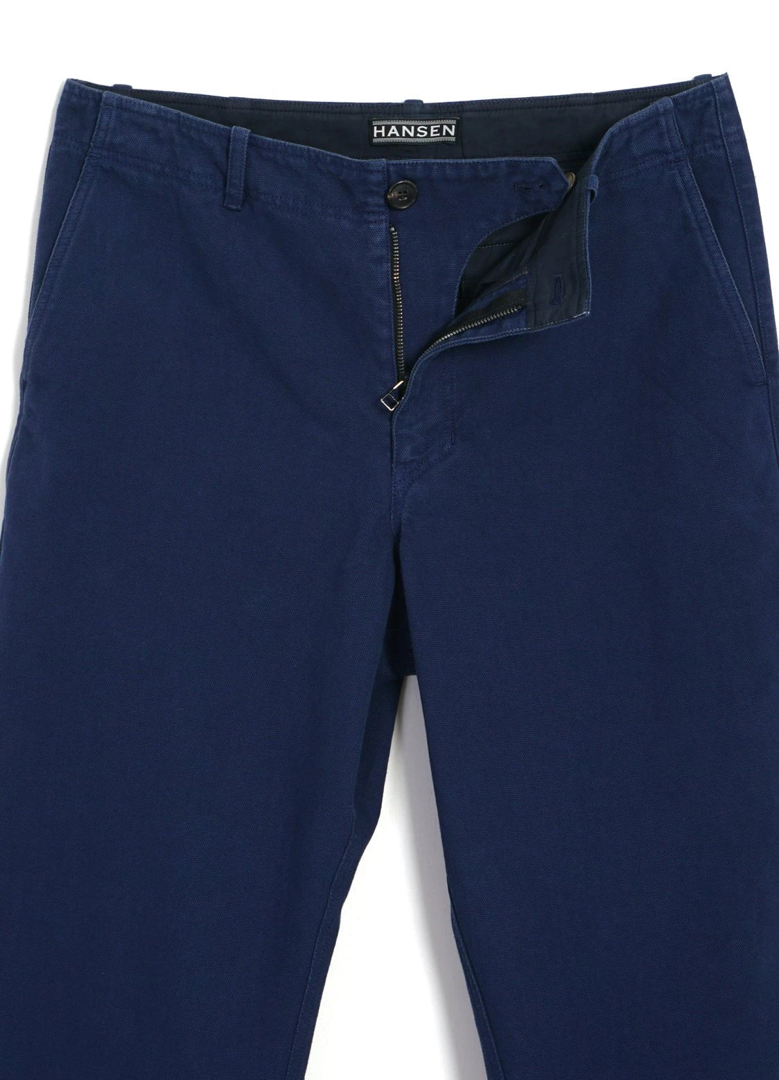HANSEN GARMENTS TRYGVE | Wide Cut Cropped Trousers | Work Blue 5 HANSEN GARMENTS TRYGVE | Wide Cut Cropped Trousers | Work Blue – Bild 5