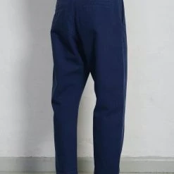 HANSEN GARMENTS TRYGVE | Wide Cut Cropped Trousers | Work Blue 8 HANSEN GARMENTS TRYGVE | Wide Cut Cropped Trousers | Work Blue -PUMA Shop trygve wide cut cropped trousers work blue hansen garments 402534