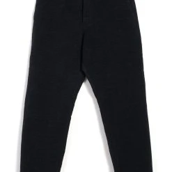 HANSEN GARMENTS TYGE | Wide Cut Cropped Trousers | Onyx