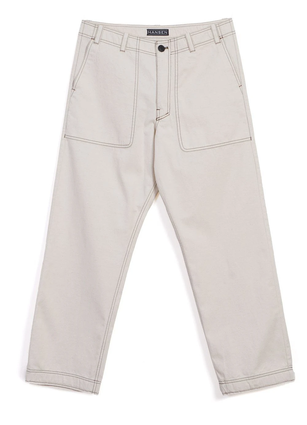 HANSEN GARMENTS VILLE | Loose Fit Trousers | Nature 1 HANSEN GARMENTS VILLE | Loose Fit Trousers | Nature