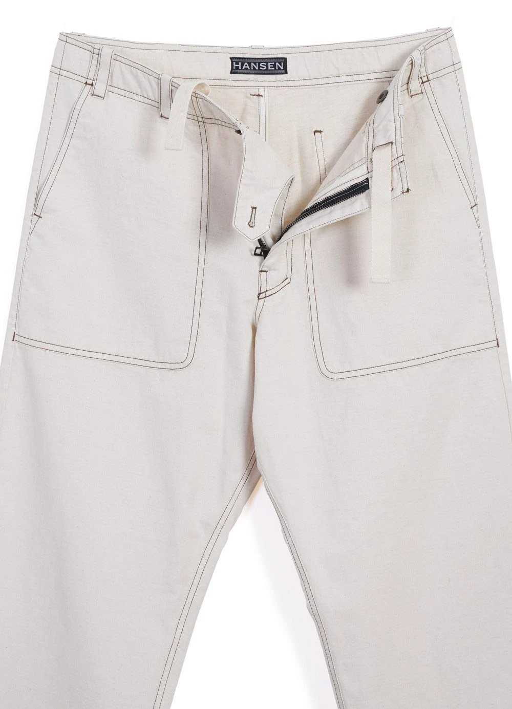 HANSEN GARMENTS VILLE | Loose Fit Trousers | Nature 5 HANSEN GARMENTS VILLE | Loose Fit Trousers | Nature – Bild 5