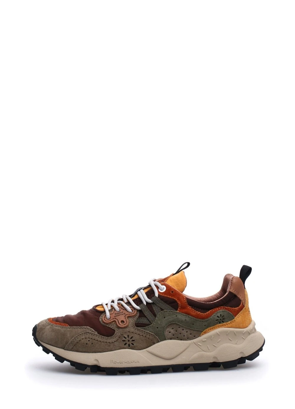 Flower Mountain YAMANO 3 | Suede & Nylon Sneaker | Taupe Brown 2 Flower Mountain YAMANO 3 | Suede & Nylon Sneaker | Taupe Brown – Bild 2
